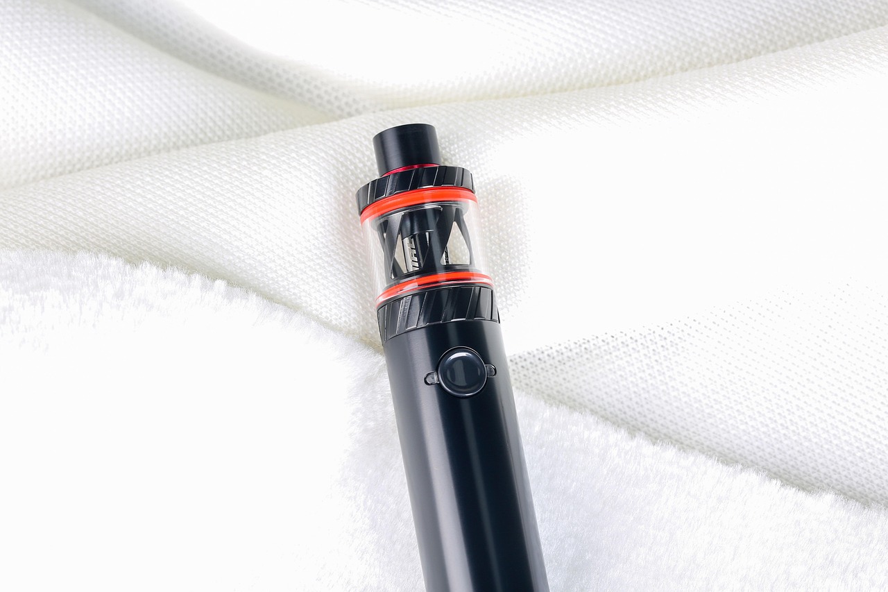 Wholesale vape supply showroom with devices and e-liquid
